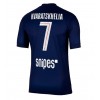 Paris Saint-Germain Khvicha Kvaratskhelia #7 Hjemmedrakt 2025-26 Kortermet